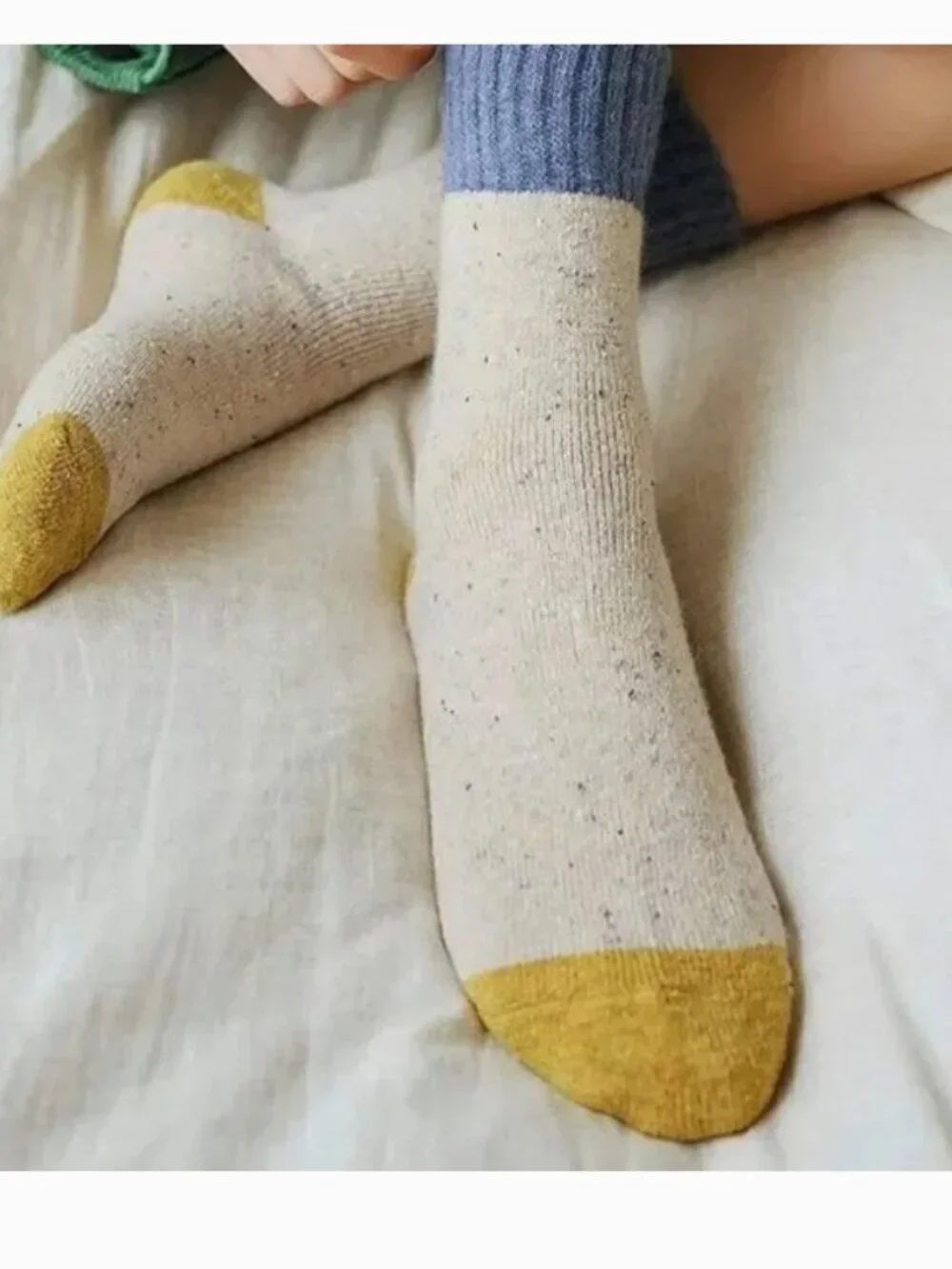 Warm wool winter socks